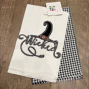 Wicked Witch Hat Kitchen Towel Set